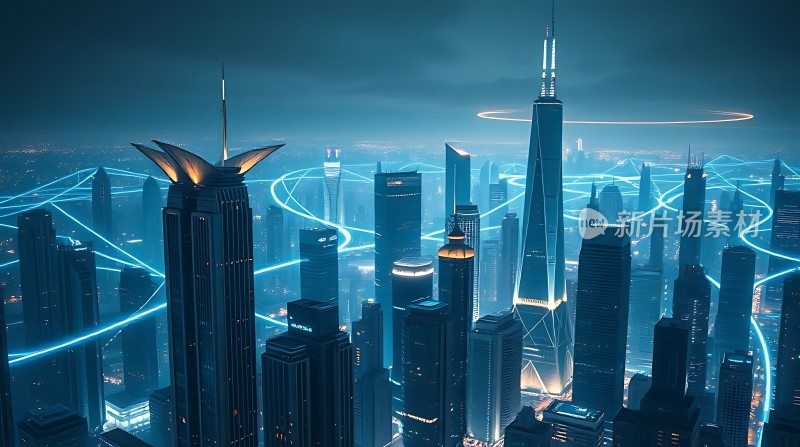 未来之城科技之光