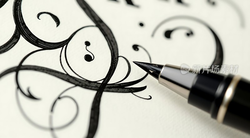 钢笔书写艺术之美