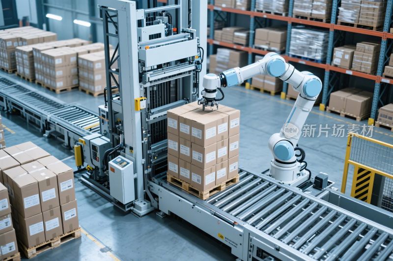 工业自动化仓库作业