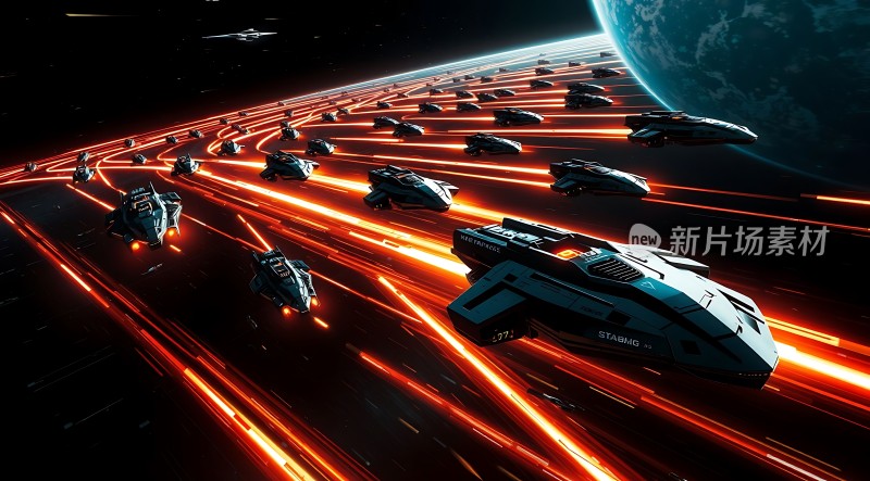 星际舰队高速前进