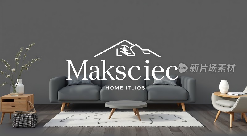 新片场素材现代家居场景展示