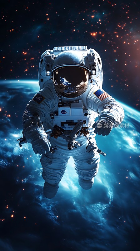 宇航员太空漫步