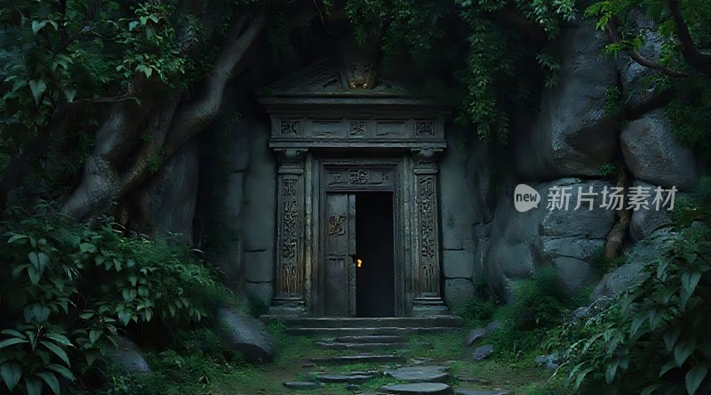 神秘古洞探秘之旅