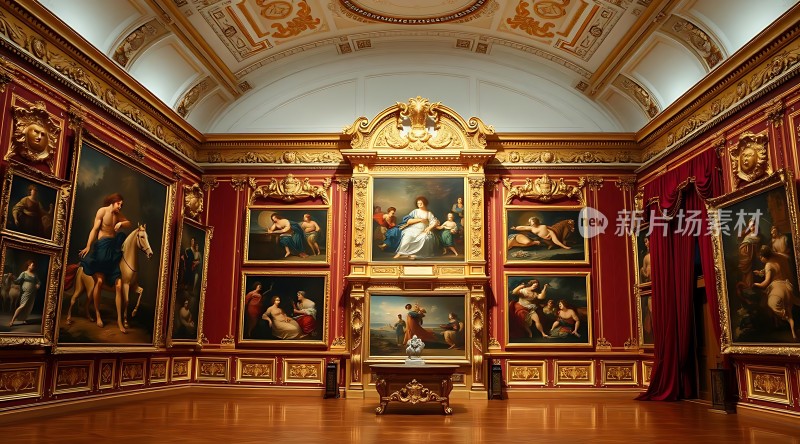 艺术殿堂经典画作尽收眼底