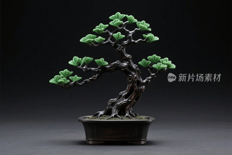 艺术盆景展示图