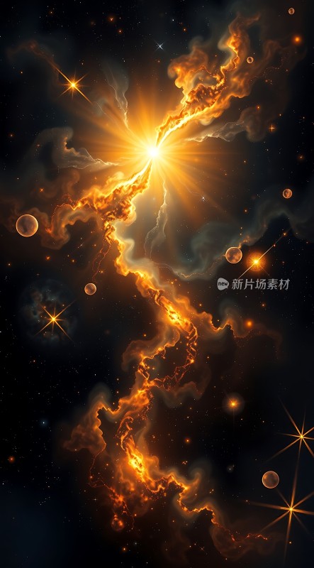 宇宙奇观星云与行星