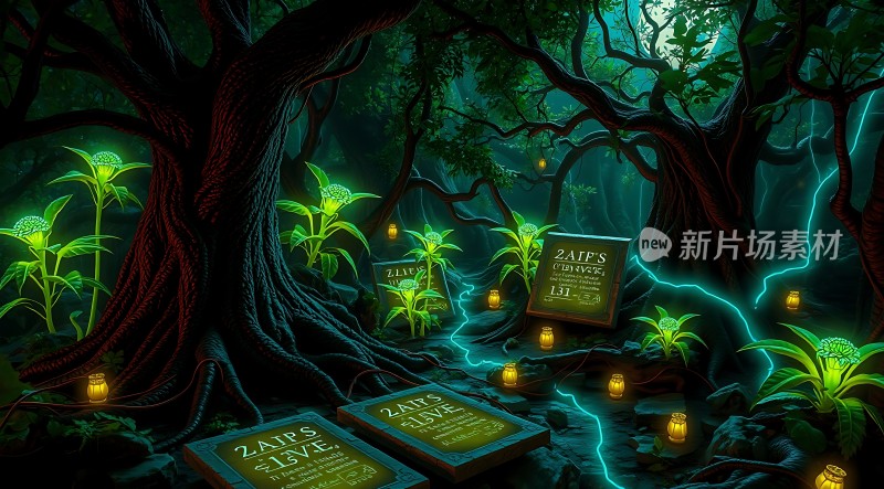 神秘森林秘境探秘