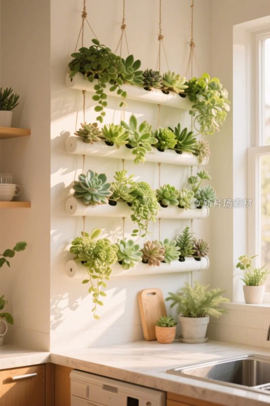 室内绿植墙面装饰