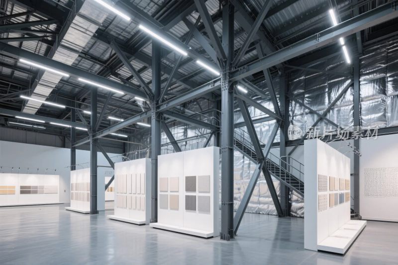 现代工业展览空间