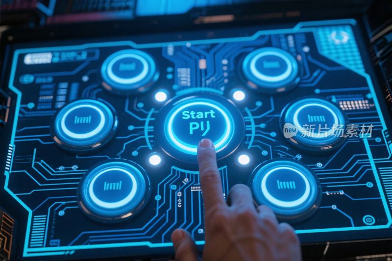 科幻科技界面交互