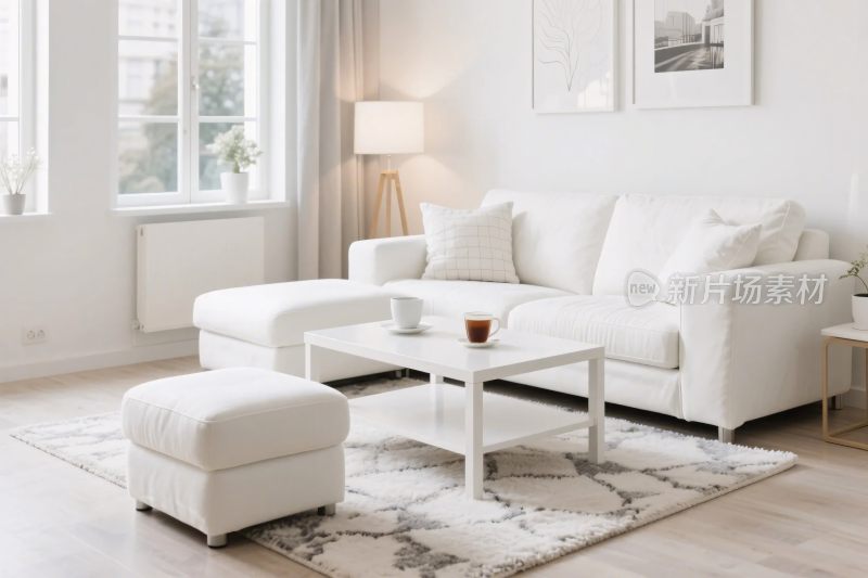 现代简约客厅布置