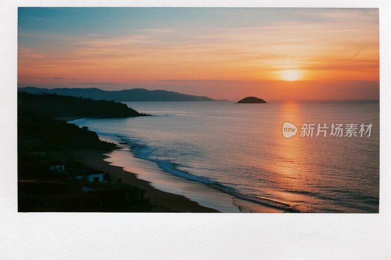 海边日落美丽景象
