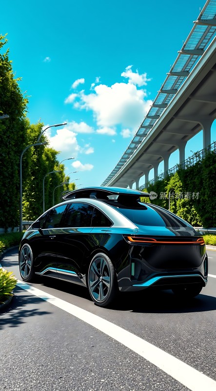 未来座驾科技与自然的完美融合