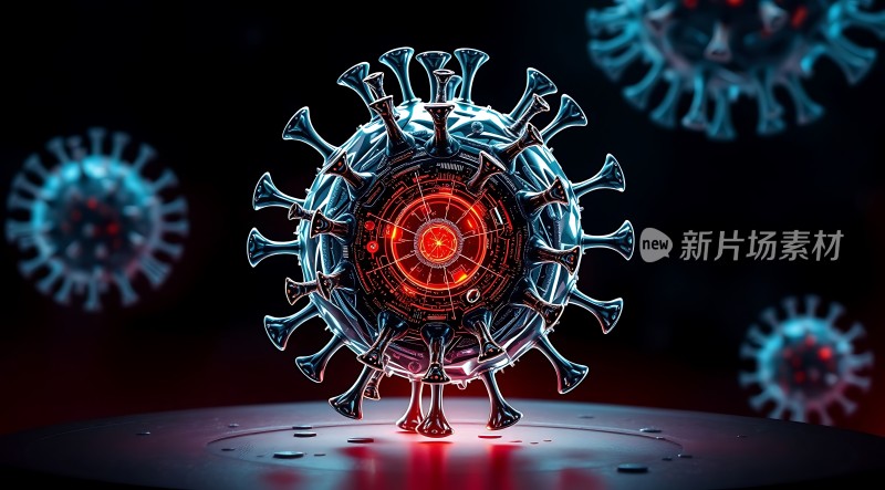 新片场素材 病毒入侵