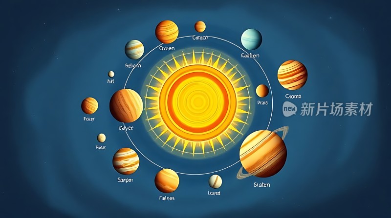太阳系行星大集合