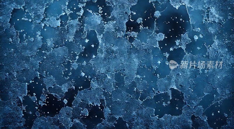 冰封世界晶莹剔透