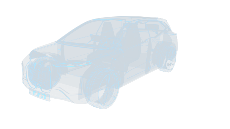 宝马汽车轿车小汽车概念车BMW 100