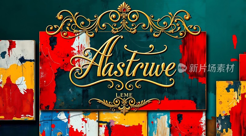 艺术新片场素材