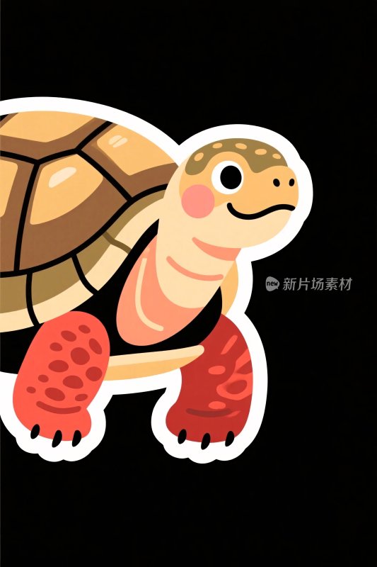 卡通乌龟插画