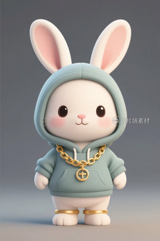 可爱卡通兔子形象