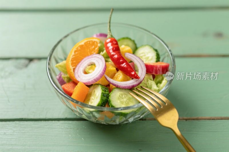 蔬菜水果沙拉碗