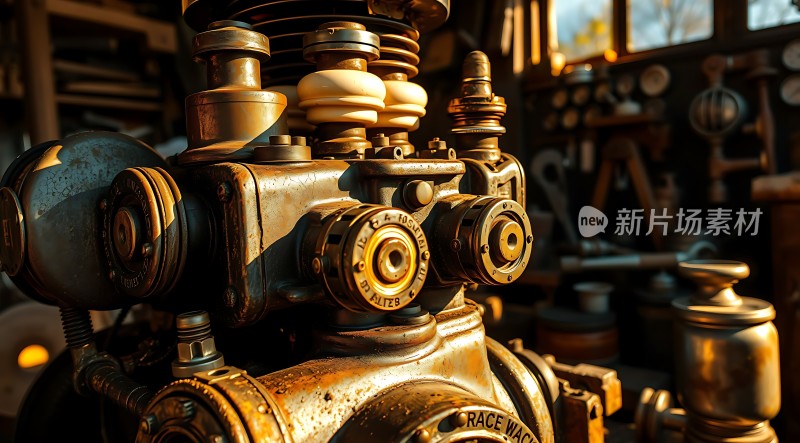 蒸汽机时代机械之美