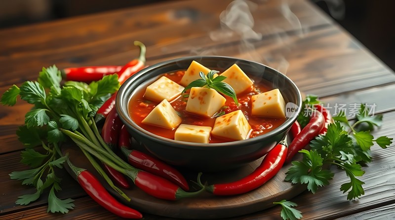 麻辣豆腐香辣诱人