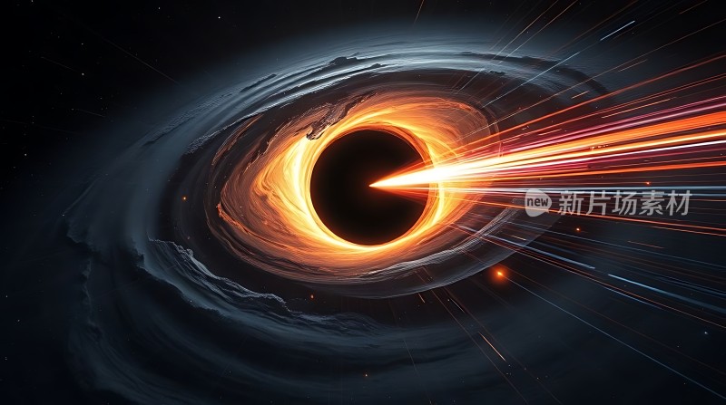 黑洞吞噬星辰