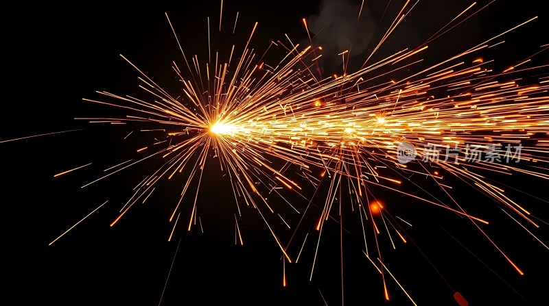 火花四溅璀璨夺目