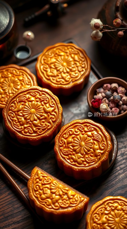 月饼盛宴传统美食的诱惑