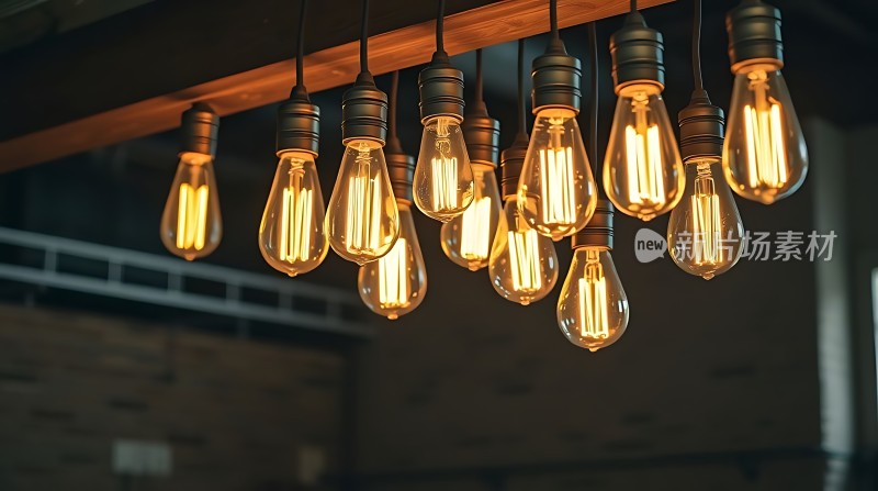 复古灯泡温馨照明