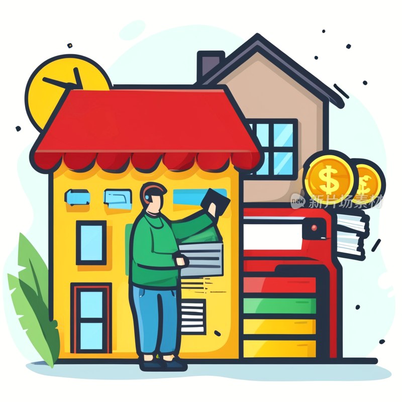 办公安全图标集