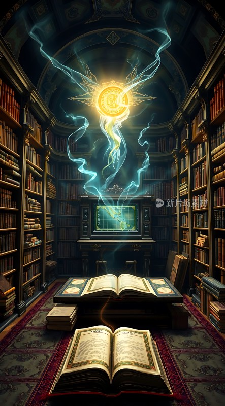 神秘图书馆秘籍之光