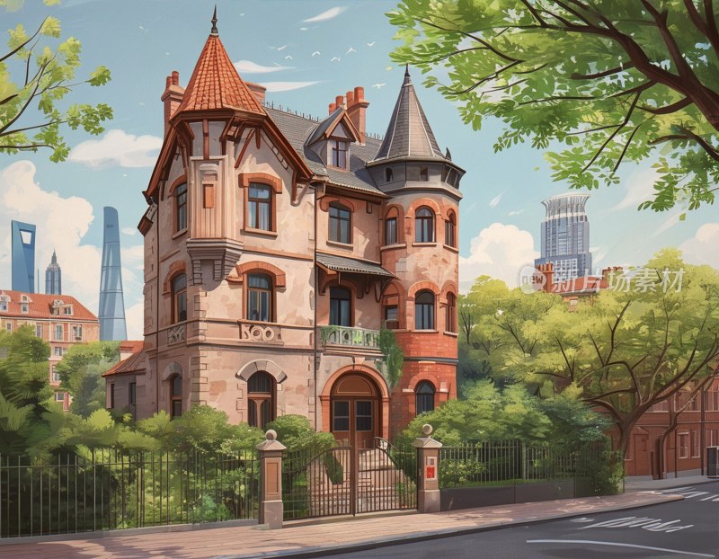 上海外滩老洋房