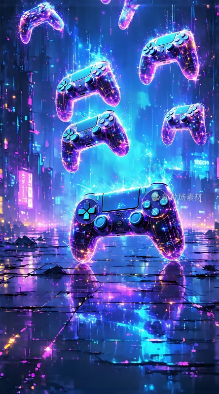游戏手柄未来都市
