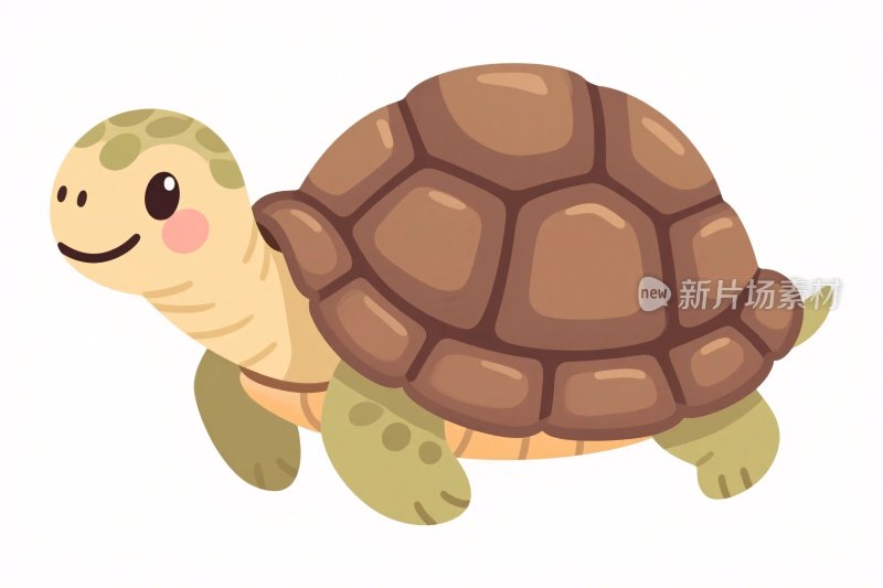 卡通乌龟插画