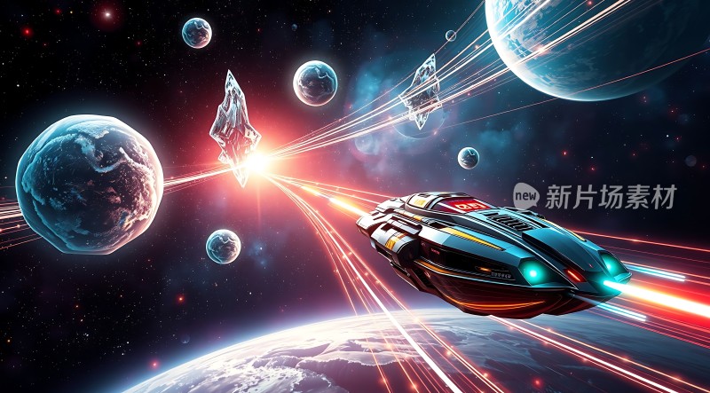 星际航行探索未知领域