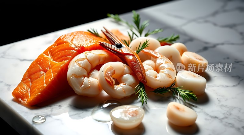 三文鱼海鲜拼盘