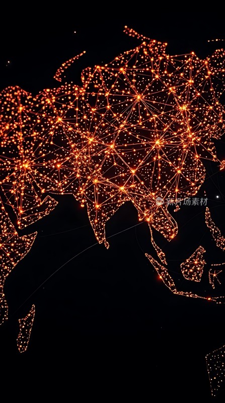 全球网络连接图