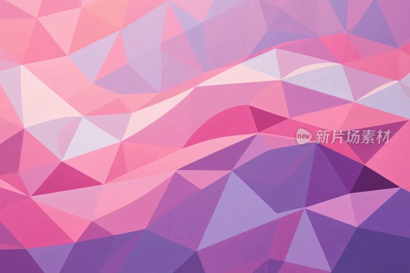 低多边形色彩背景