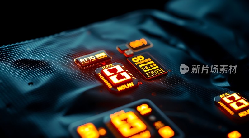 新片场素材芯片科技感