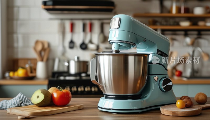 电动搅拌机特写