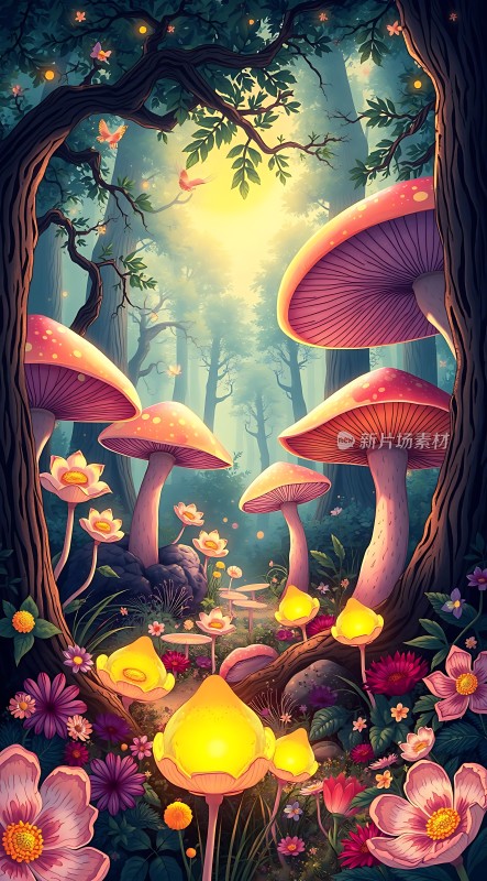 神秘森林秘境探险之旅