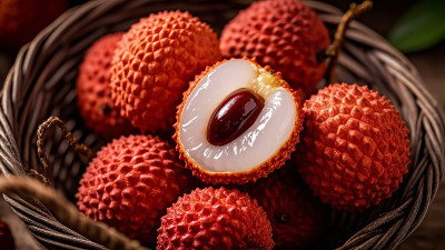 新鲜荔枝水果生鲜农产品商超产品展示图 新鲜荔枝水果生鲜农产品商超产品展示图