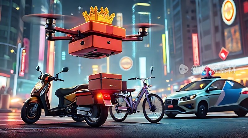 无人机配送未来城市生活新方式