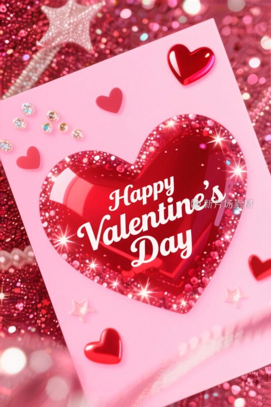 情人节爱心贺卡