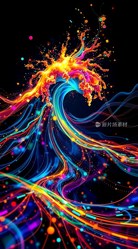 五彩斑斓的艺术风暴