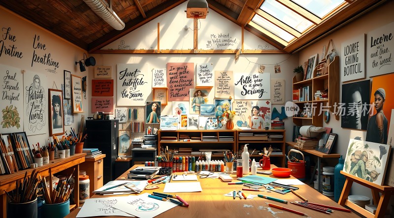 艺术工作室创意与灵感汇聚之地