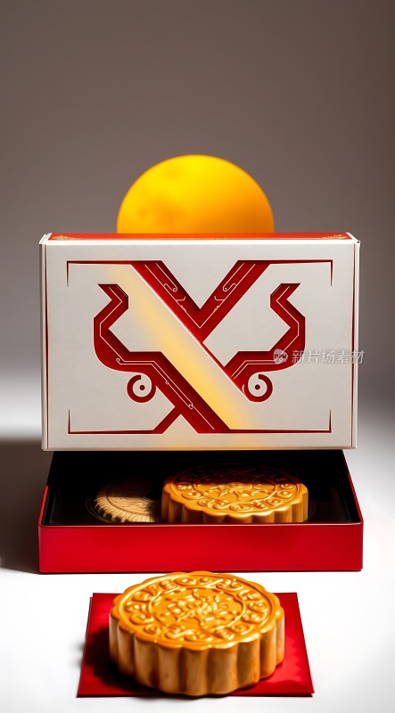 月饼礼盒经典设计传统美味