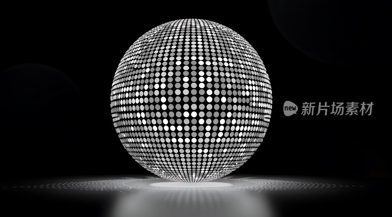 新片场素材 璀璨光球